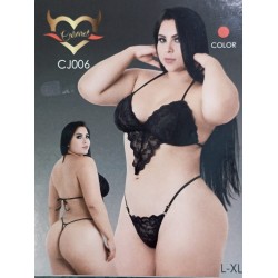 CONJUTNO X 2 CURVY NEGRO